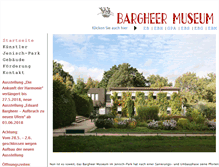 Tablet Screenshot of eduard-bargheer-museum.de